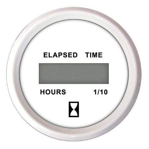 Faria Qualifies for Free Shipping Faria 2" Hourmeter Digital 10000 Hours 12-32v #MH0240B