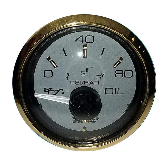 Faria Qualifies for Free Shipping Faria 2" Oil Pressure Gauge 80 PSI #14502
