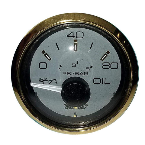 Faria Qualifies for Free Shipping Faria 2" Oil Pressure Gauge 80 PSI #14502