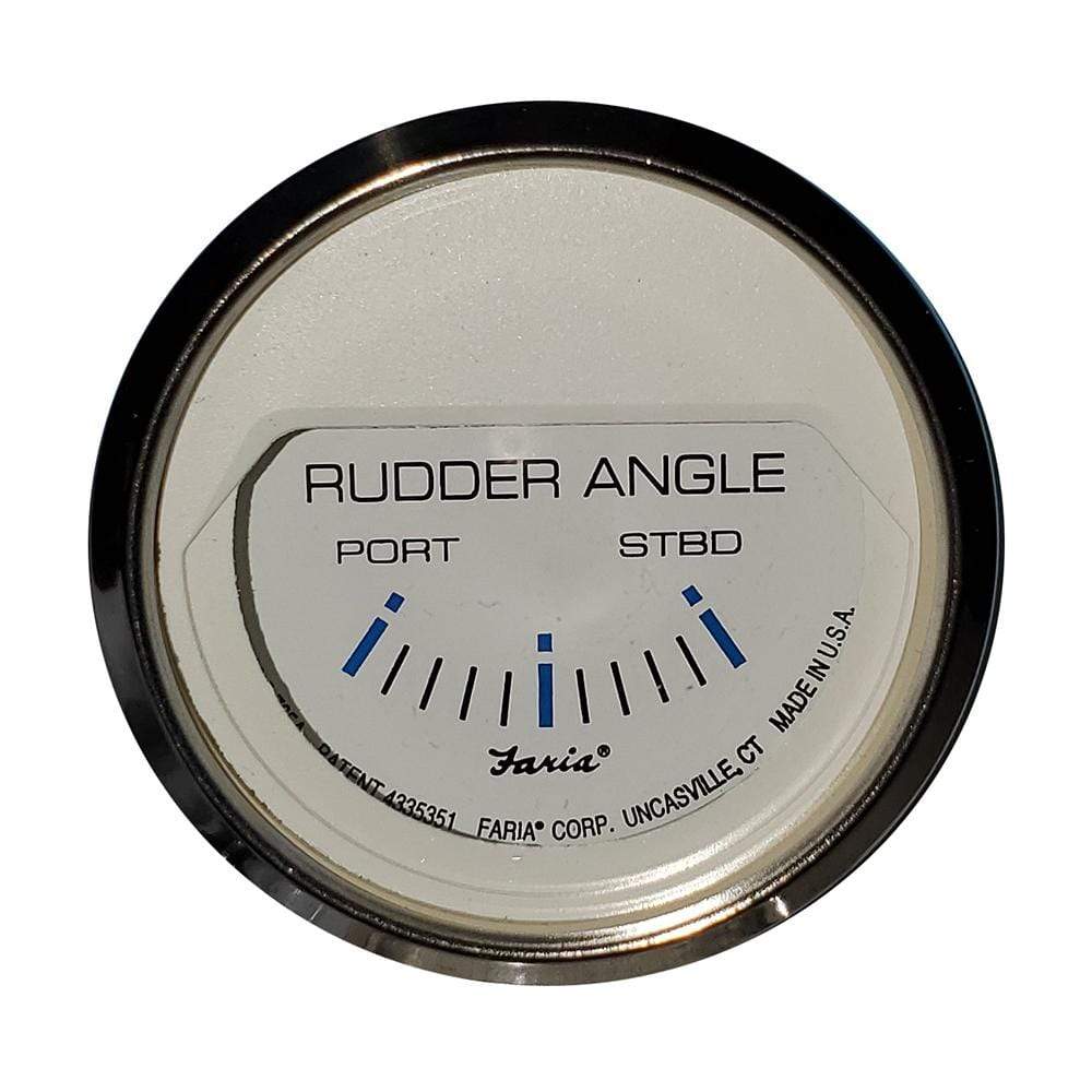 Faria Qualifies for Free Shipping Faria 2" Rudder Angle Indicator #13822