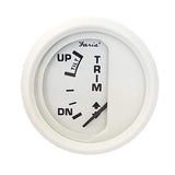 Faria Qualifies for Free Shipping Faria 2" Trim Gauge OMC Cobra and Volvo Sx White #GP9710