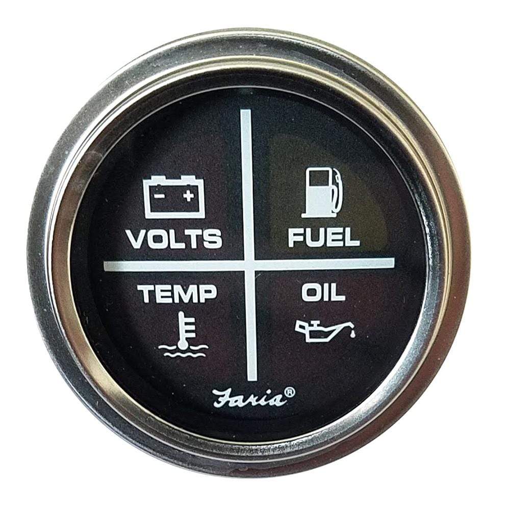 Faria Qualifies for Free Shipping Faria 2" Warning Light Indicator 4 Icon #24012