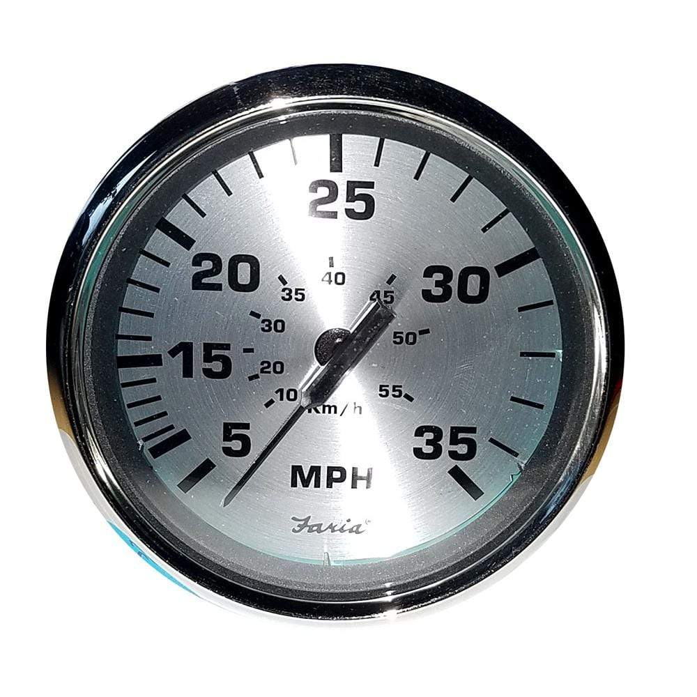 Faria Qualifies for Free Shipping Faria 4" Speedometer 35 MPH Mechanical #36008