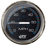 Faria Qualifies for Free Shipping Faria Chesapeake Black SS 4" Speedometer 60 MPH GPS #33749