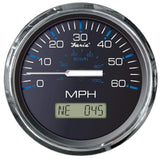 Faria Qualifies for Free Shipping Faria Chesapeake Black Stainless 4" Speedometer 60 MPH GPS #33726