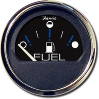 Faria Qualifies for Free Shipping Faria Chesapeake Fuel Level Gauge Black SS 2