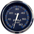 Faria Qualifies for Free Shipping Faria Chesapeake SS Black Tachomater 0-6000 RPM Gas I/O #33710