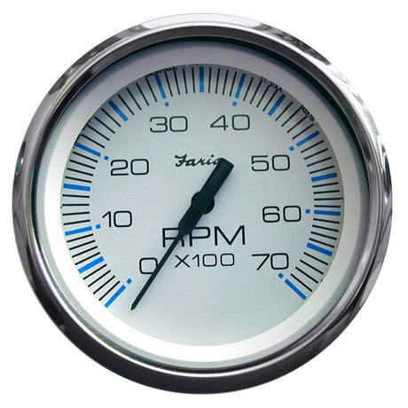 Faria Qualifies for Free Shipping Faria Chesapeake SS White Tachometer 0-7000 Universal Outboard #33817