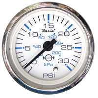 Faria Qualifies for Free Shipping Faria Chesapeake SS White Water Pressure Gauge 2