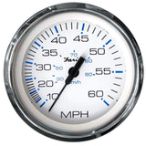 Faria Qualifies for Free Shipping Faria Chesapeake Stainless White Speedometer 0-60 MPH #33811