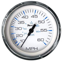Faria Qualifies for Free Shipping Faria Chesapeake Stainless White Speedometer 0-60 MPH #33811