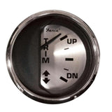 Faria Qualifies for Free Shipping Faria Chesapeake Trim Gauge J/E  Spun Silver #16017