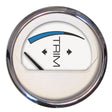 Faria Qualifies for Free Shipping Faria Chesapeake Trim Gauge Omc Cobra/Volvo Sx White SS 2" #13808