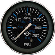 Faria Qualifies for Free Shipping Faria Coral Water Pressure Gauge Kit 30 PSI 2" #13003