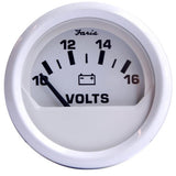 Faria Qualifies for Free Shipping Faria Dress White 2" Voltmeter 10-16v VP9139 #13120