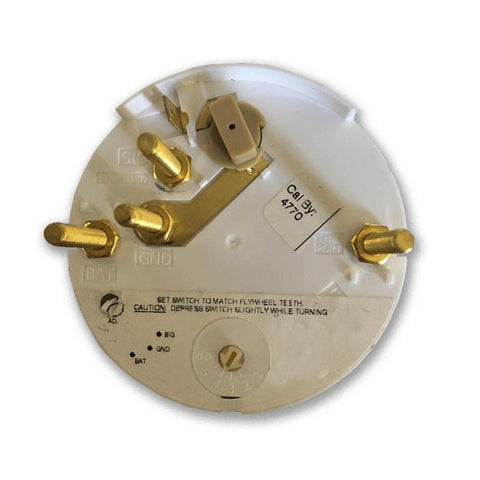 Faria Qualifies for Free Shipping Faria Dress White 4" Tachometer 7000 RPM Gas #33104