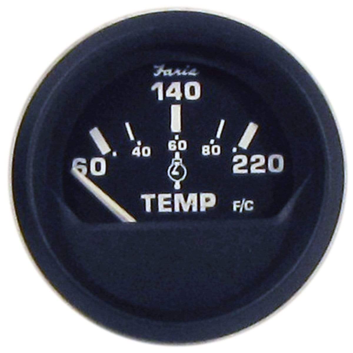 Faria Qualifies for Free Shipping Faria Euro Cylinder Head Temperature Gauge with Sender 2" #12819