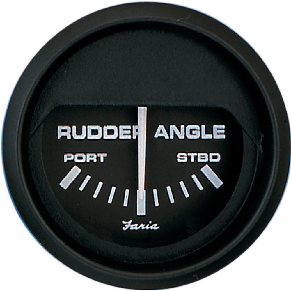 Faria Qualifies for Free Shipping Faria Euro Rudder Angle Indicator Gauge 2" #12833