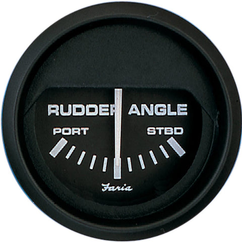 Faria Qualifies for Free Shipping Faria Euro Rudder Angle Indicator Gauge 2" #12833