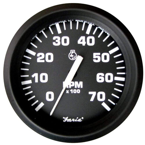 Faria Qualifies for Free Shipping Faria Euro Tachometer 0-7000 RPM Outboard #32805