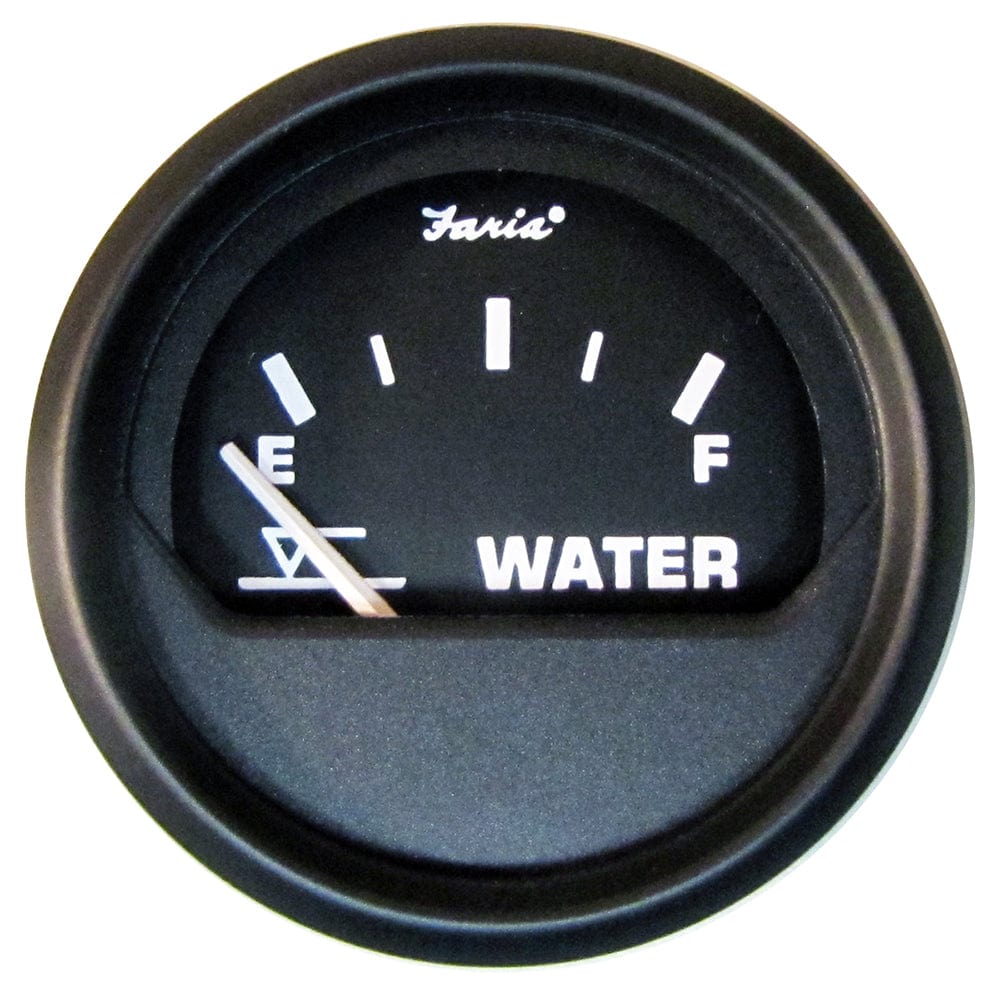 Faria Qualifies for Free Shipping Faria Euro Tank Level Gauge/Potable Water Metric 2" #12831