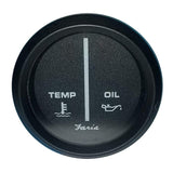 Faria Euro White 2" Warning Light Indicator with Audible #12870