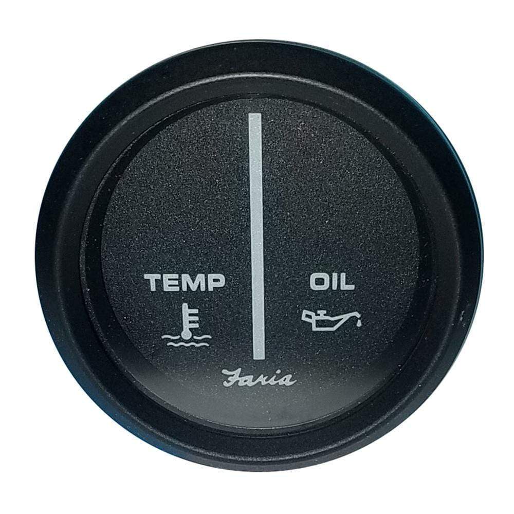 Faria Euro White 2" Warning Light Indicator with Audible #12870