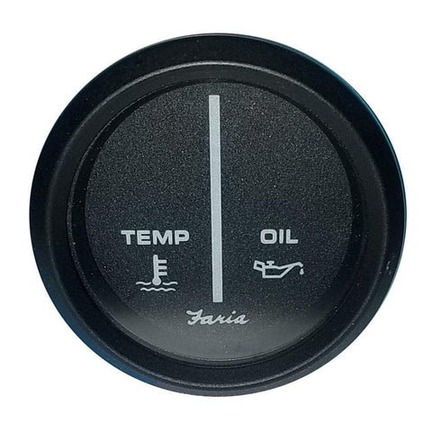 Faria Euro White 2" Warning Light Indicator with Audible #12870