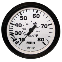 Faria Qualifies for Free Shipping Faria Euro White Speedometer 10- 80 MPH Mechanical #32910