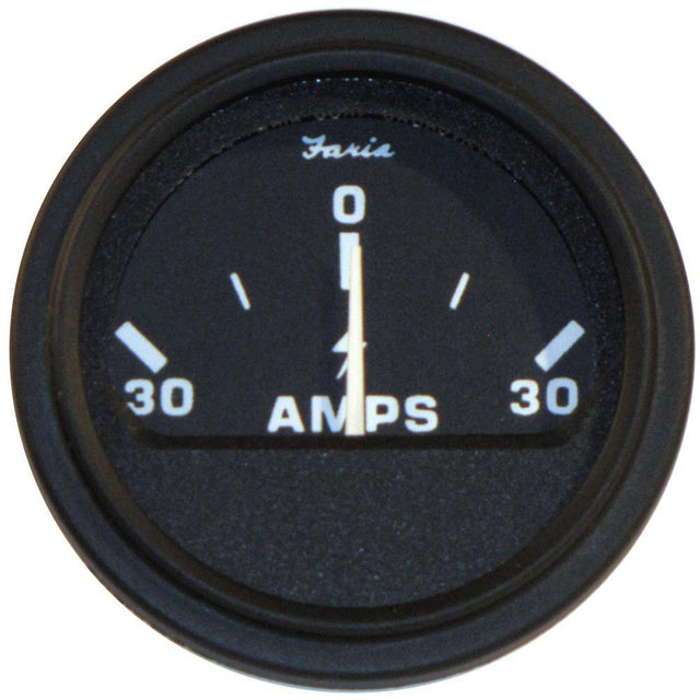 Faria Qualifies for Free Shipping Faria HD 2" Ammeter 30-0-30 Black #23005