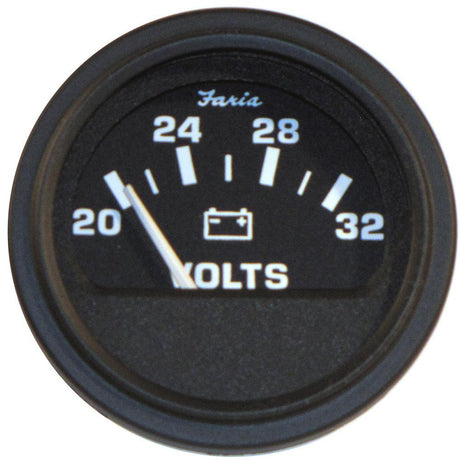 Faria Qualifies for Free Shipping Faria HD 2" Voltmeter 14-32v Black #23008