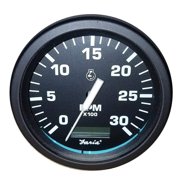 Faria Qualifies for Free Shipping Faria HD 4" Hourmeter 3000 RPM Magnetic Pickup #TD9205