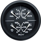 Faria Qualifies for Free Shipping Faria HD 4" Multi-function Gauge Fuel/Oil PSI #GF0036B