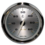 Faria Qualifies for Free Shipping Faria Kronos 4" Tachometer 6000 RPM Gas Inboard & I/O #39004
