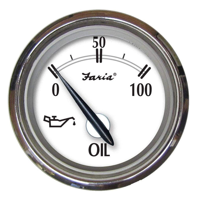 Faria Qualifies for Free Shipping Faria Newport SS 2" Oil Pressure Gauge #25005