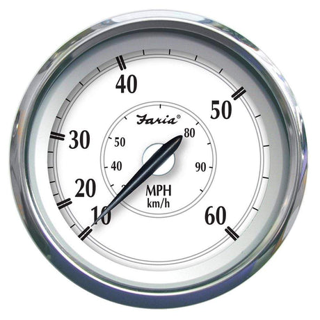 Faria Qualifies for Free Shipping Faria Newport SS 4" Speedometer 60 MPH Pitot #45010