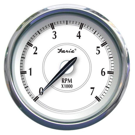 Faria Qualifies for Free Shipping Faria Newport SS 4" Tach 7000 RPM All Outboard #45003
