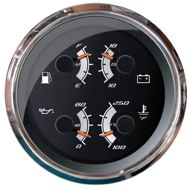 Faria Qualifies for Free Shipping Faria Platinum 4" Multi-Function Fuel/Oil Pressure/Water Temp #22014