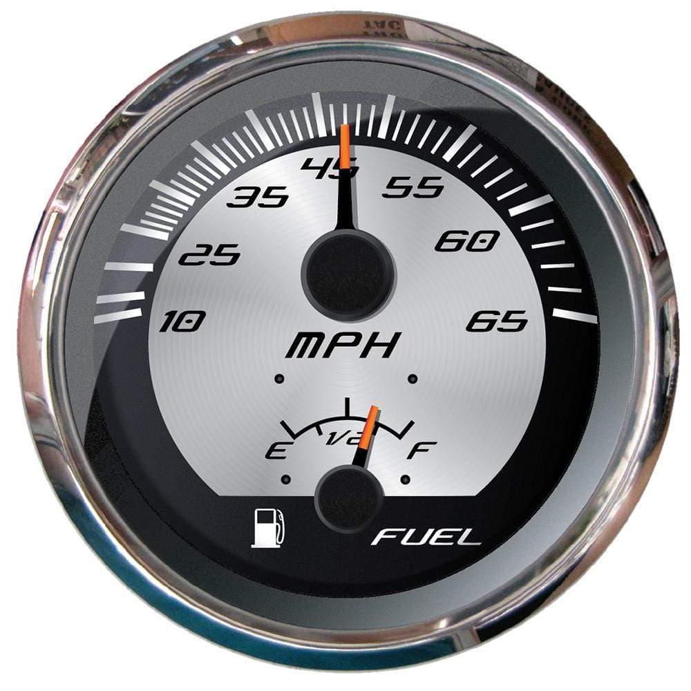 Faria Qualifies for Free Shipping Faria Platinum 4" Multi-Function Speedometer 65 MPH #22015