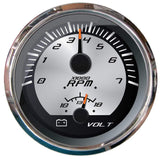 Faria Qualifies for Free Shipping Faria Platinum 4" Multi-Function Tachometer 7000 RPM #22016