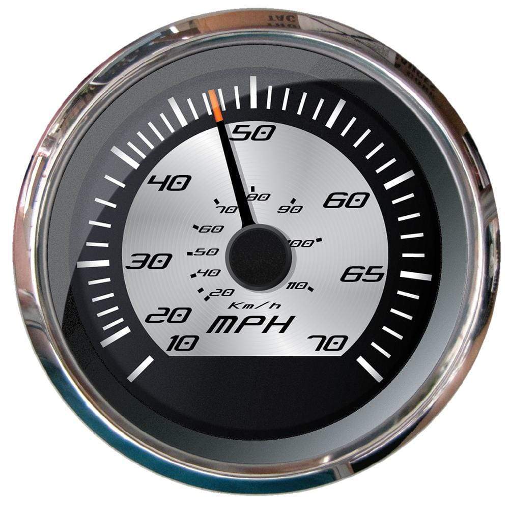 Faria Qualifies for Free Shipping Faria Platinum 4" Speedometer 70 MPH with Pitot #22011