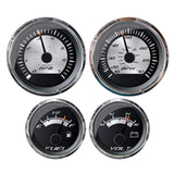 Faria Platinum Box Set O/B Speedo/Tach/Fuel Level/Volt #KTF0185