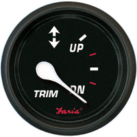 Faria Pro Trim Gauge Mercury/Mariner/Volvo/Yamaha Red 2