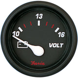 Faria Pro Voltmeter Gauge 10-16v Red 2" #14605