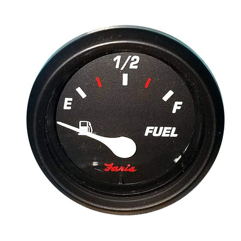 Faria Qualifies for Free Shipping Faria Professional Red 2" Fuel Level Gauge #14601