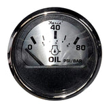 Faria Qualifies for Free Shipping Faria-Spun Silver Oil Pressure Gauge #16002