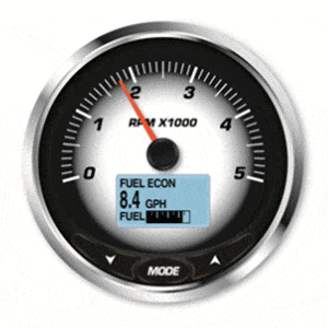 Faria Telematics 5" Tachometer 5000 RPM NMEA 2000 Gauge #41020