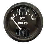 Faria Qualifies for Free Shipping Faria Voltmeter 2" 12v Unlit Black Bezel #VP0128