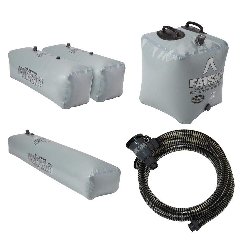 FATSAC Qualifies for Free Shipping FATSAC Wakeboard Combo Package 1325 lb Gray with Pump #K0100