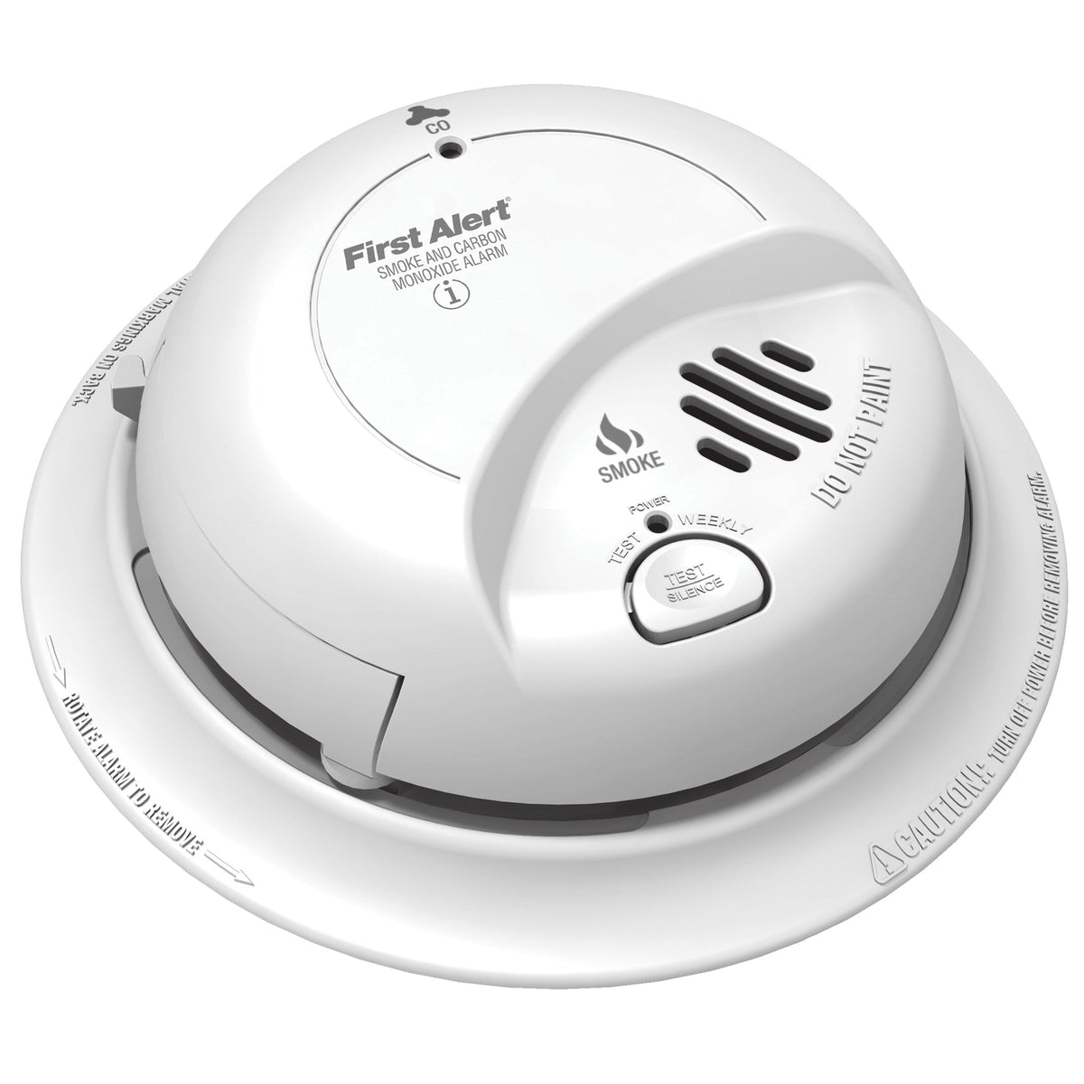 First Alert Wire-In Single/Multi-Station Smoke/Co Detector 120v #SC9120B